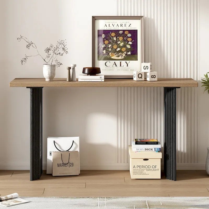 Uniquely Designed Console Table