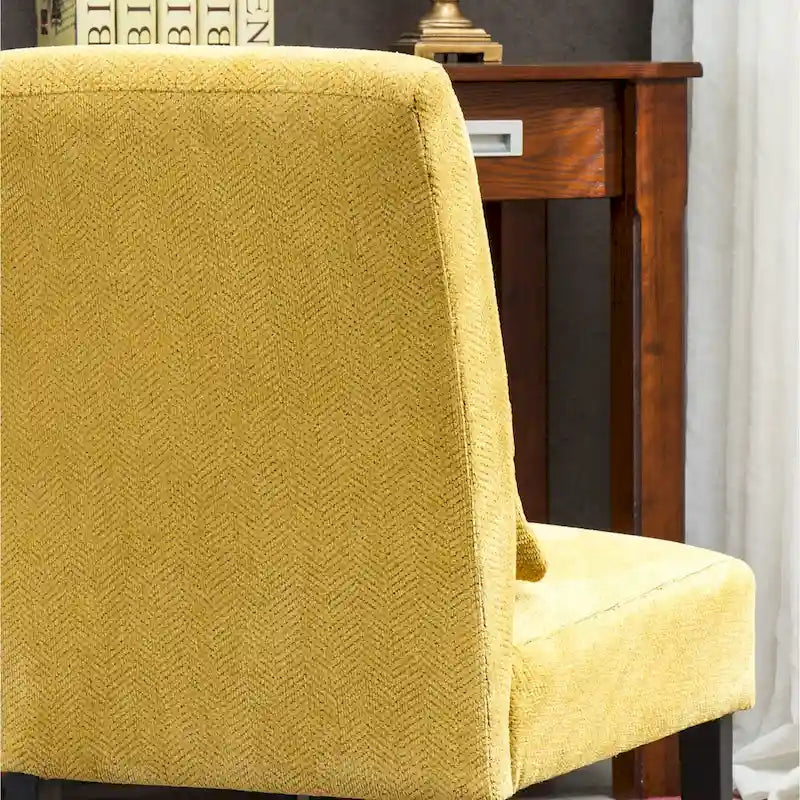 31.75 hoher Polyester-Akzentsessel mit passendem Kissen