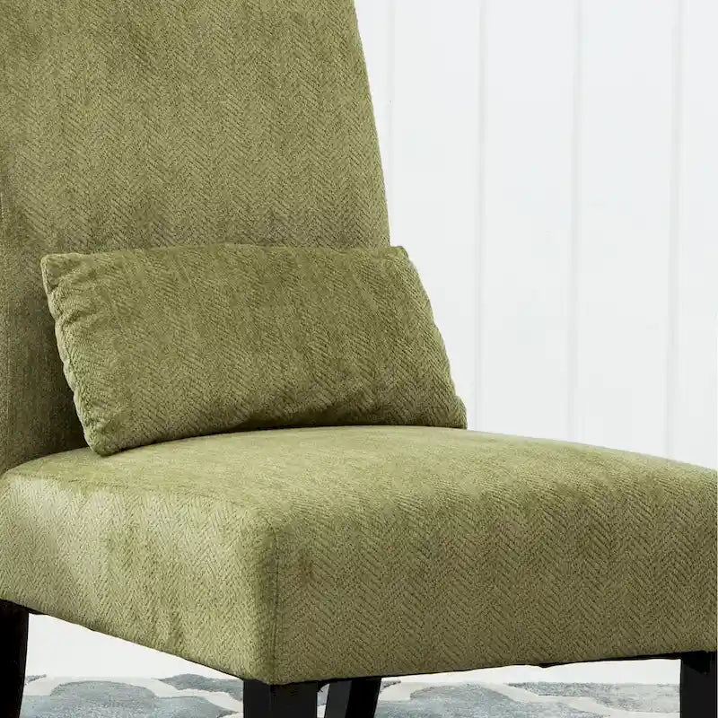 31.75 hoher Polyester-Akzentsessel mit passendem Kissen