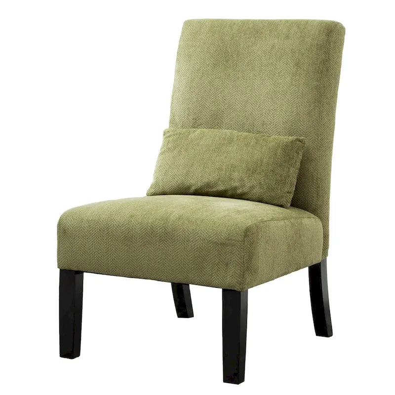 31.75 hoher Polyester-Akzentsessel mit passendem Kissen