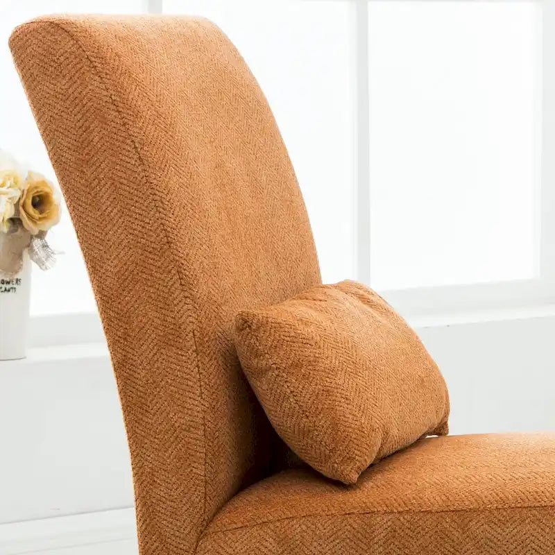 31.75 hoher Polyester-Akzentsessel mit passendem Kissen
