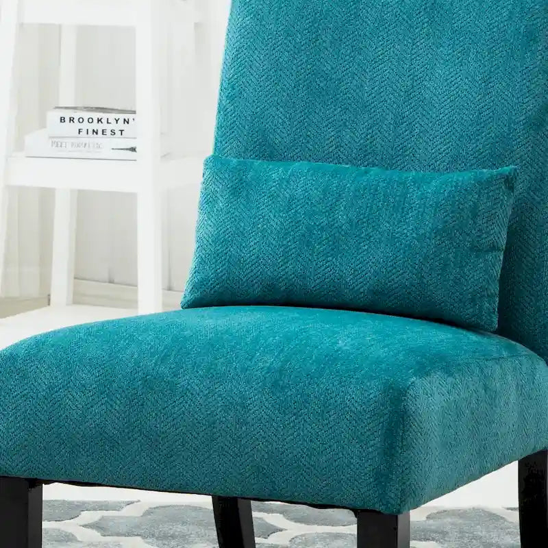 31.75 hoher Polyester-Akzentsessel mit passendem Kissen