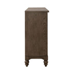 Farmhouse-Kommode in Dusty Taupe mit 9 Schubladen