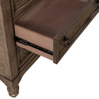 Farmhouse-Kommode in Dusty Taupe mit 9 Schubladen