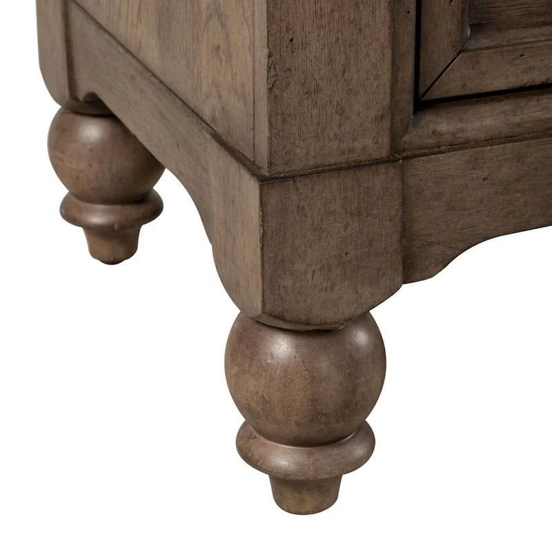 Farmhouse-Kommode in Dusty Taupe mit 9 Schubladen
