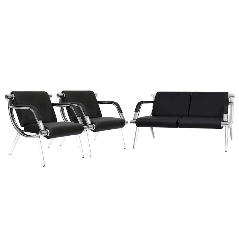 Waiting Room Chair Office Chair, Reception Bench Guest Chair for Airport, Office, Salon, Bank, Hospital