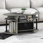 Ovaler Couchtisch mit schlichtem Design