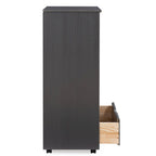40 grauer Rollschrank mit 8 Schubladen