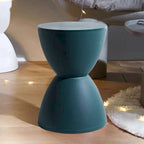 Sgabello moderno, tavolino laterale contemporaneo, sgabello decorativo moderno per una casa elegante