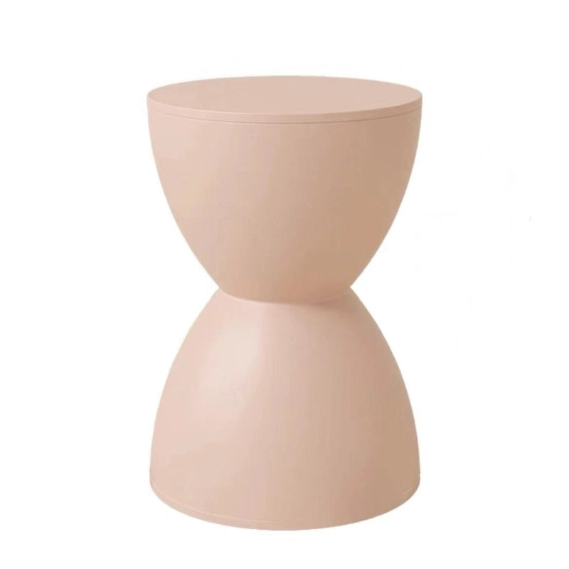 Sgabello moderno, tavolino laterale contemporaneo, sgabello decorativo moderno per una casa elegante