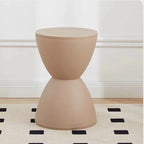 Sgabello moderno, tavolino laterale contemporaneo, sgabello decorativo moderno per una casa elegante